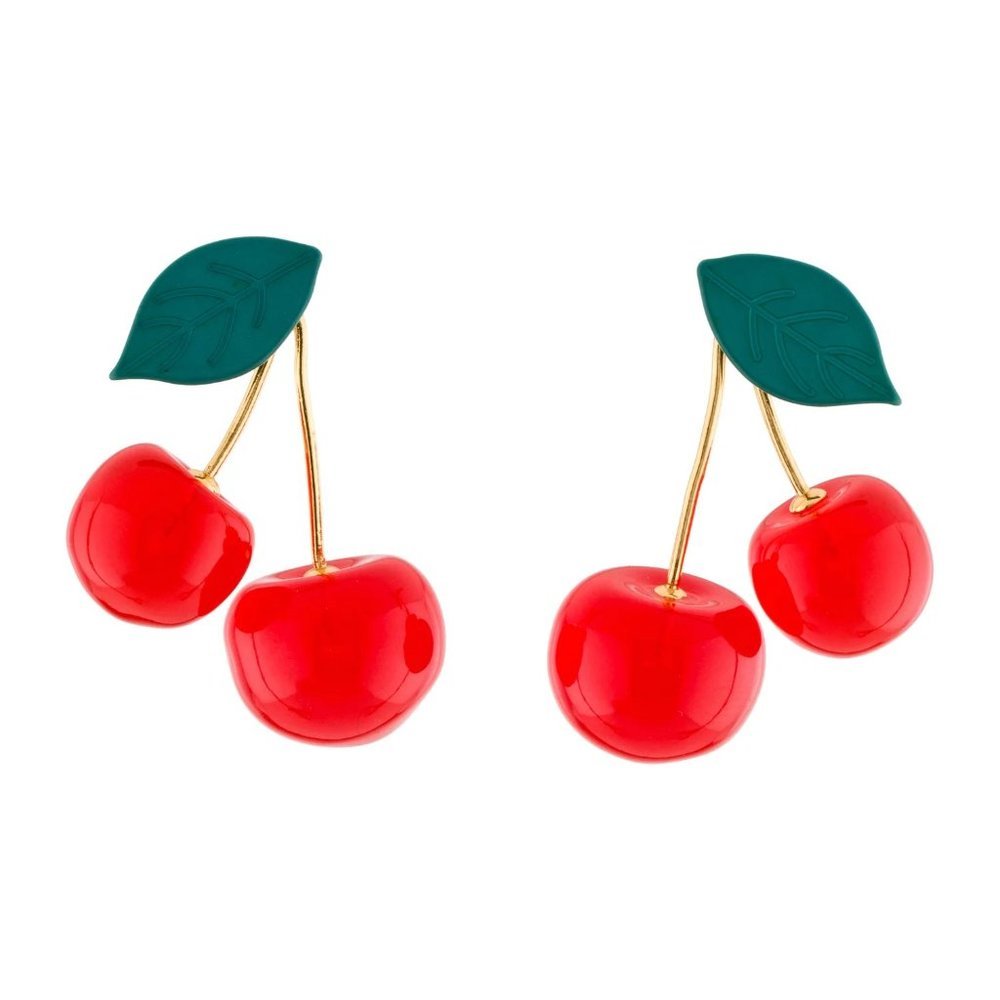 Lele Sadoughi Cherry Drop Earrings